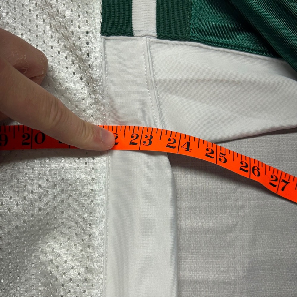 New York Jets Mark Sanchez Reebok NFL Jersey White Green Stitched Size 50 NEW - Picture 7 of 9